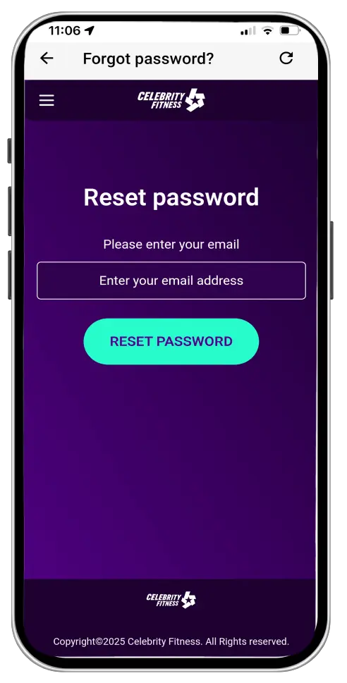 Reset password